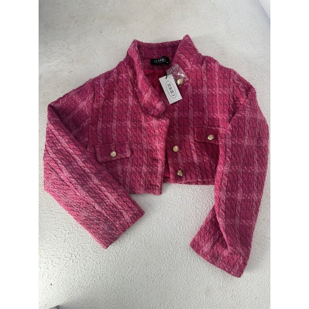 Cider Pink Skirt And Jacket Set size XL